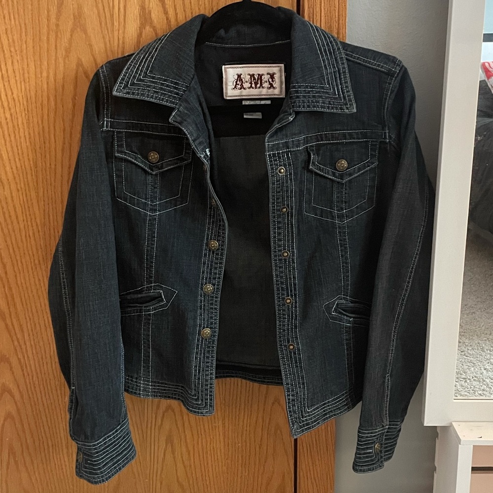 Vintage A.M.I Jean Jacket